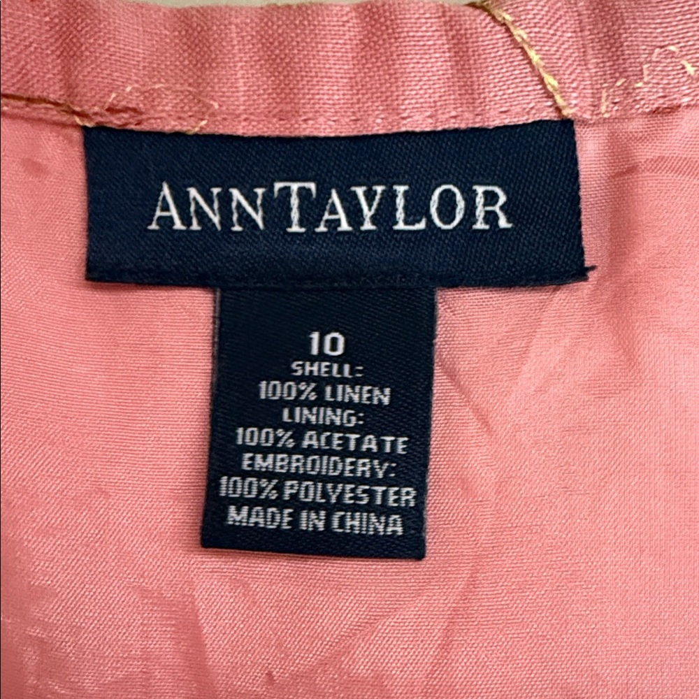 Floral Pink A-Line Skirt - Picture 2 of 4